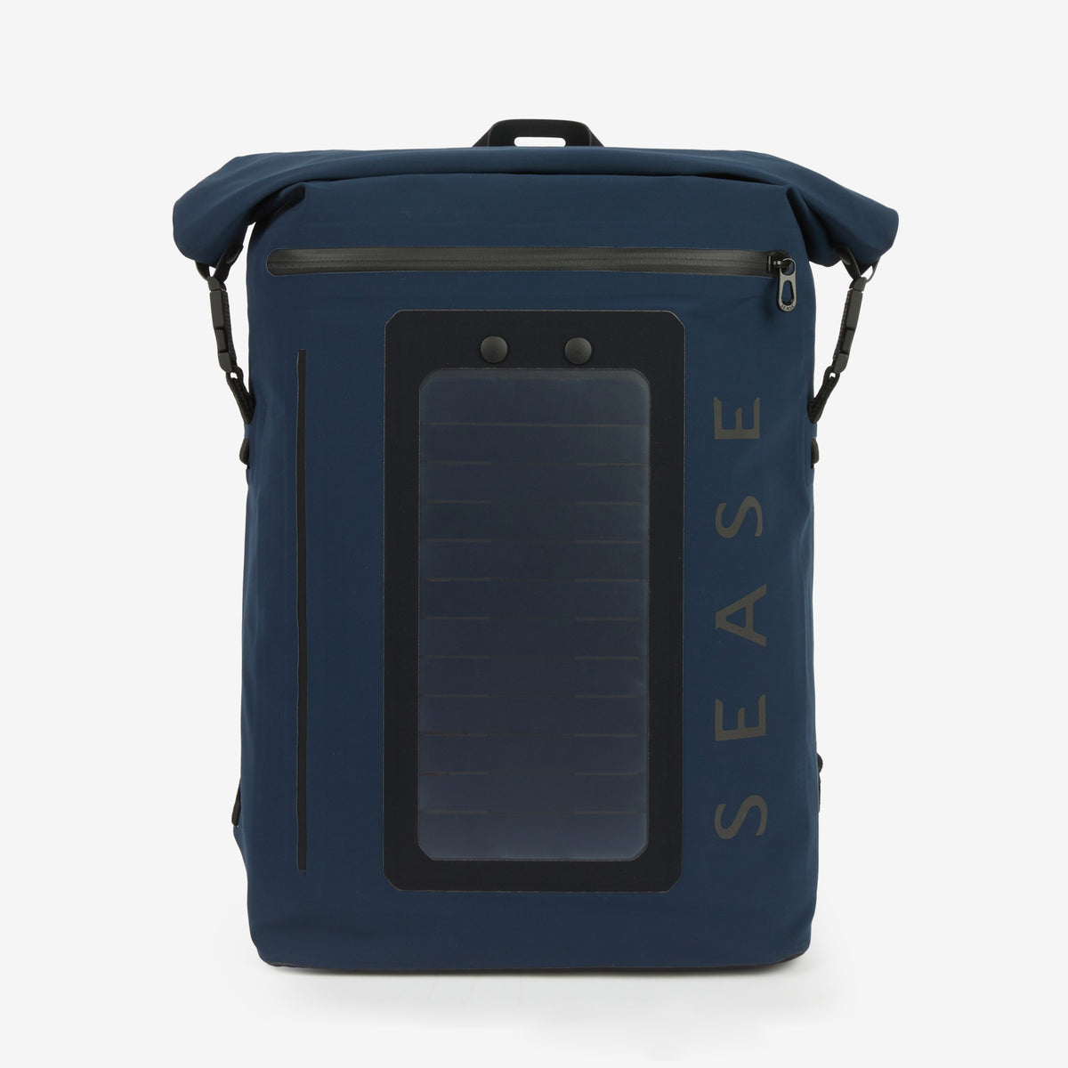 Sease Zaino Mission Led con pannello solare - Blu Navy