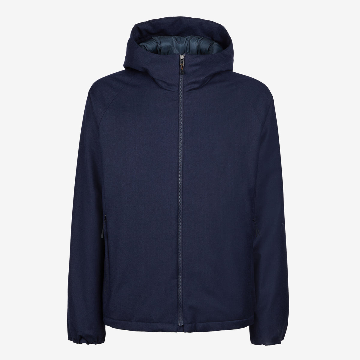 Sease Giacca con zip intera con cappuccio - Blu navy