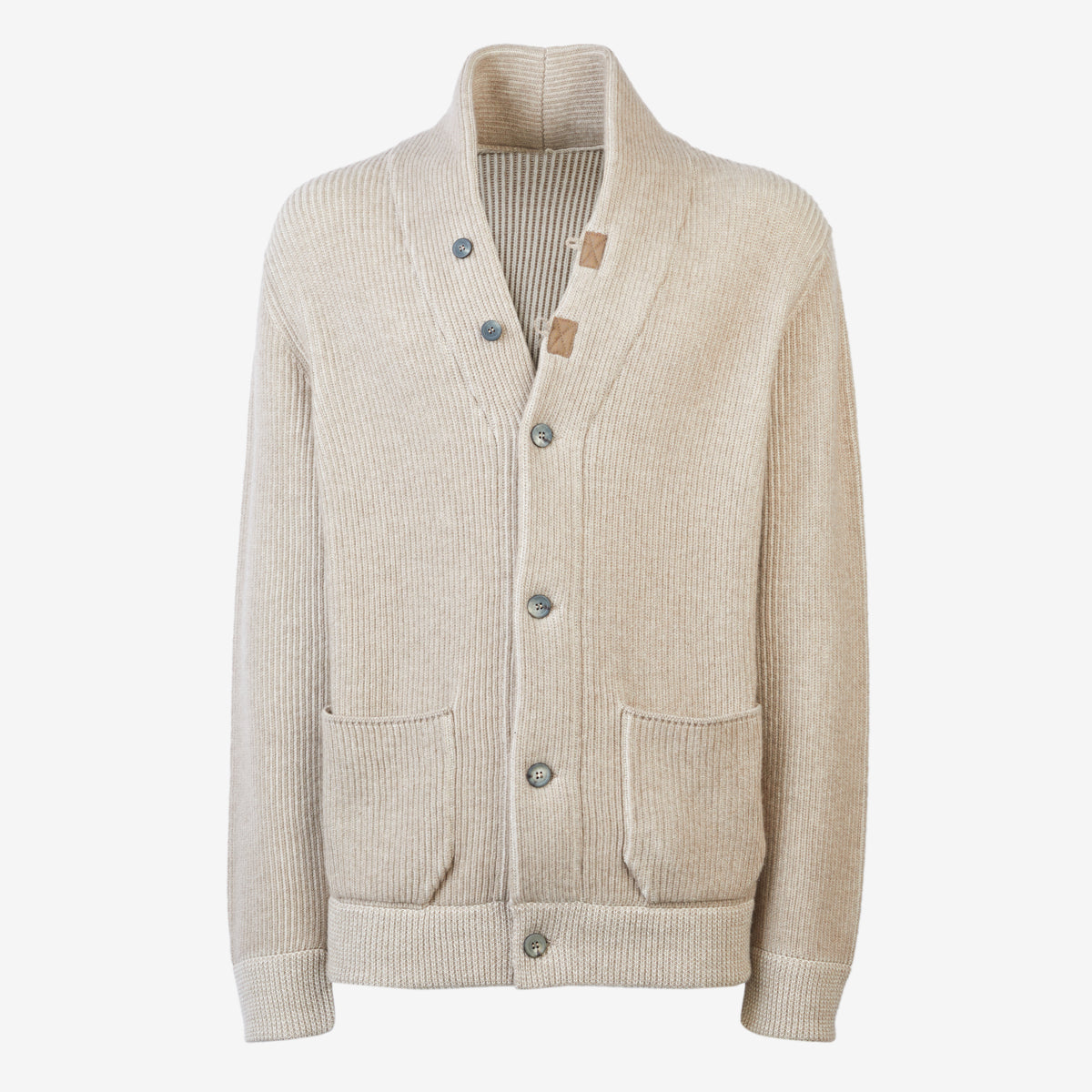 Sease Cardigan Ellen in cashmere - Oyster