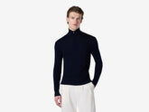 Waffle Half Zip Turtle Neck | Sease