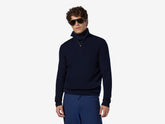Waffle Half Zip Turtle Neck | Sease