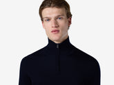 Waffle Half Zip Turtle Neck | Sease