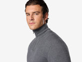 Waffle Half Zip Turtle Neck | Sease