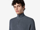 Waffle Half Zip Turtle Neck | Sease