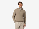 Waffle Half Zip Turtle Neck | Sease