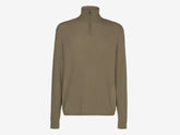 Waffle Half Zip Turtle Neck | Sease
