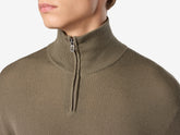 Waffle Half Zip Turtle Neck | Sease