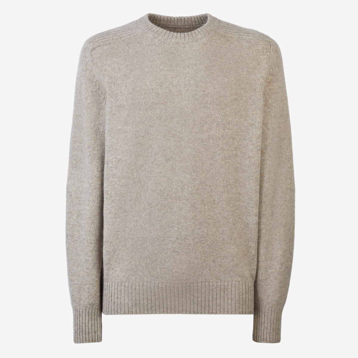 Sease Maglione girocollo in cashmere - Paglia