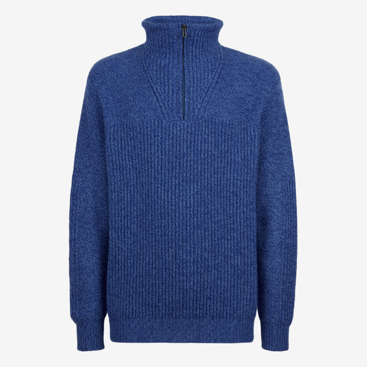 Sease Schooner: maglione in cashmere - Blu Brillante