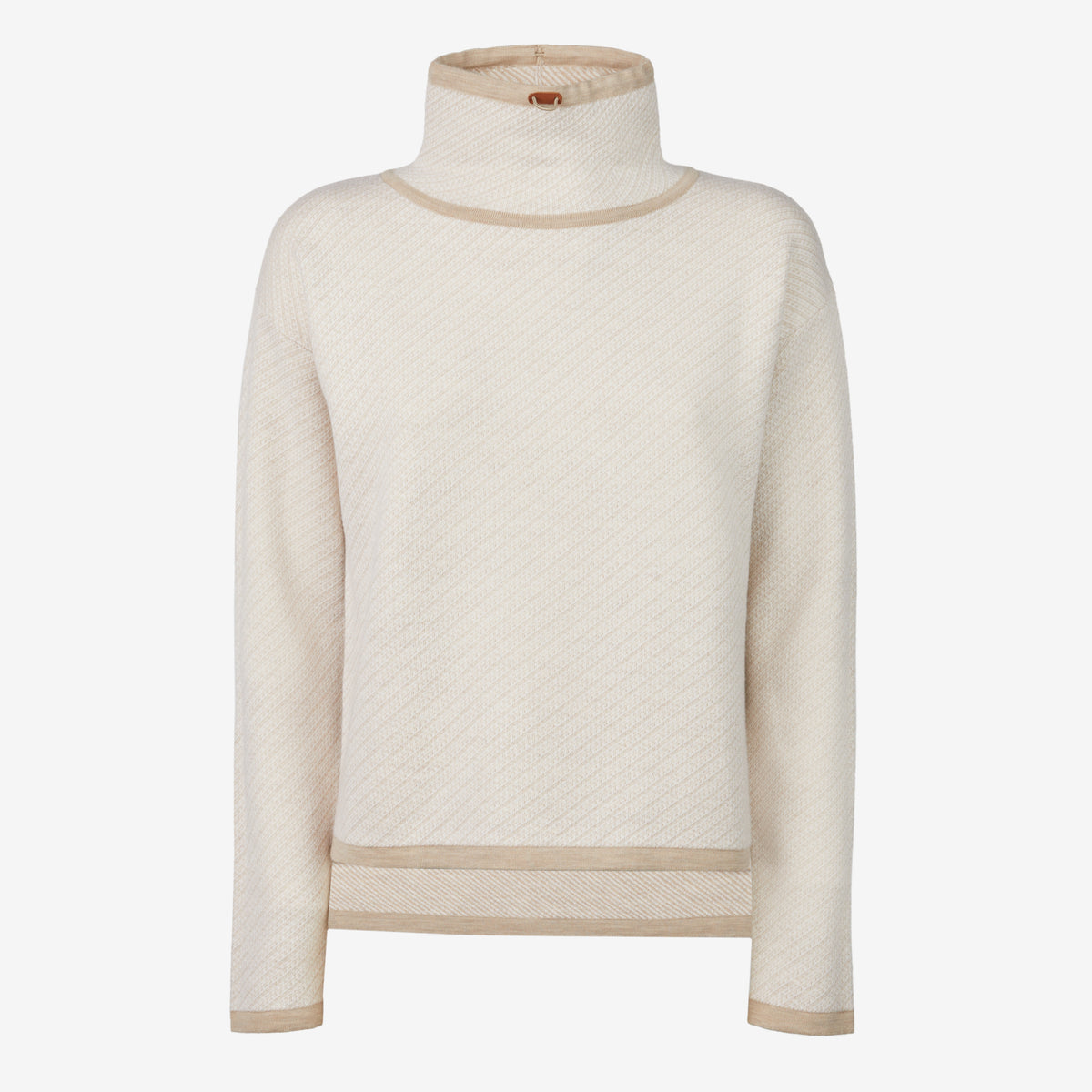 Sease Amir: maglione lana cashmere seta - Driftwood