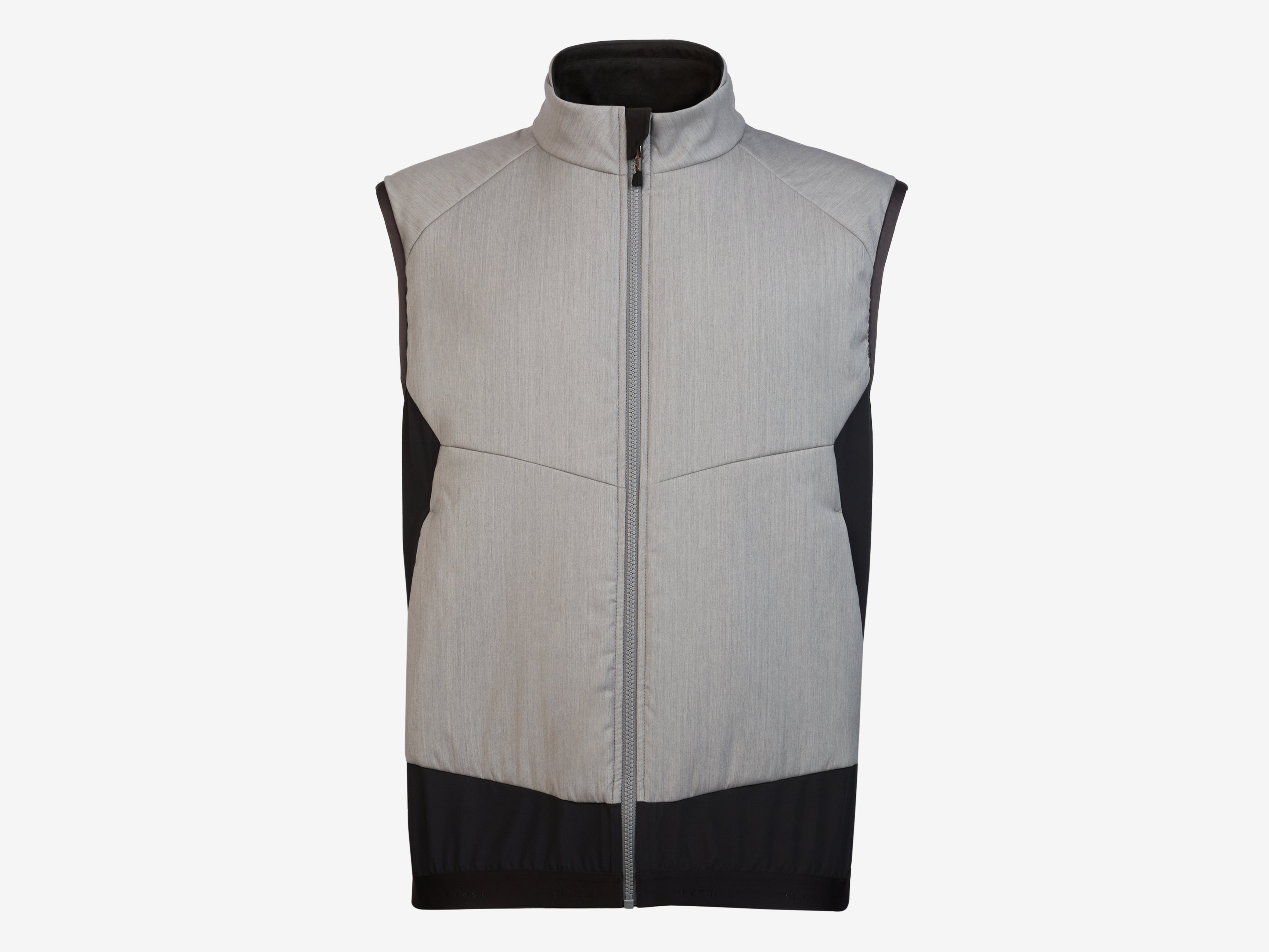 トップス 25SS SEASE PADDED EXPLORER VEST Insulated reversible wool jersey and tech fabric vest - blue | SEASE