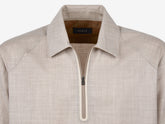 Zipped Polo Woven | Sease