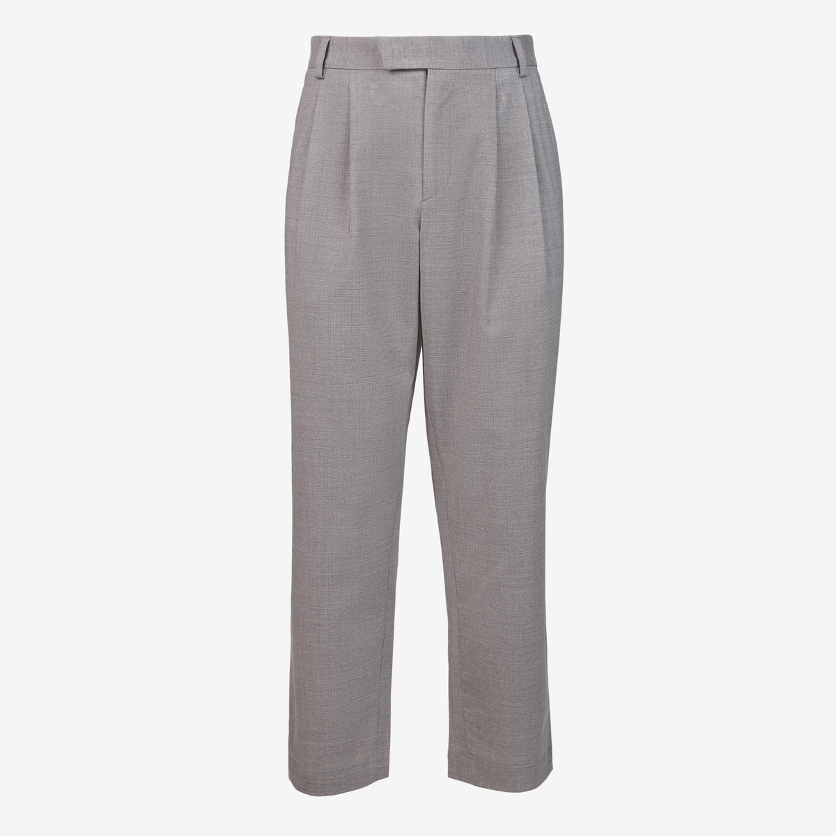 Stretch virgin wool suit pants - grey | SEASE