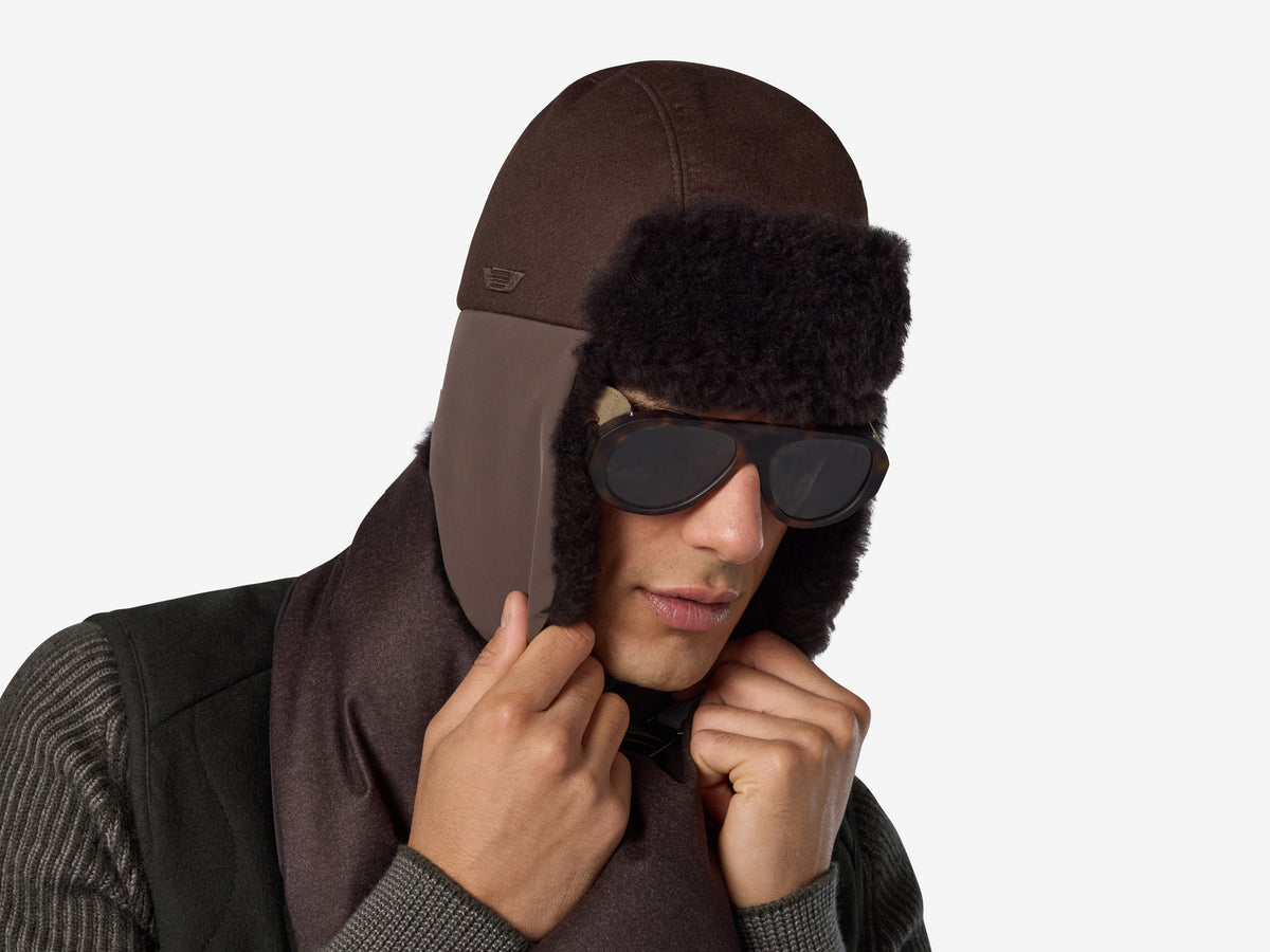 Shearling Cap