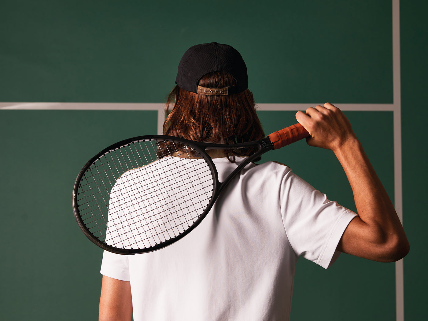 Tennis Seersucker Cap