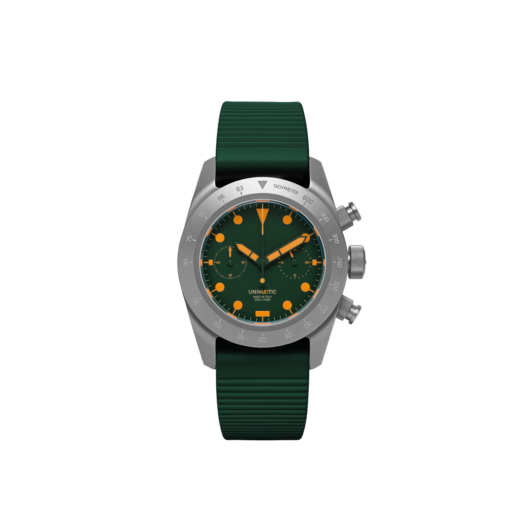 Orologio da polso in edizione limitata AMOSXUNIMATIC verde | SEASE