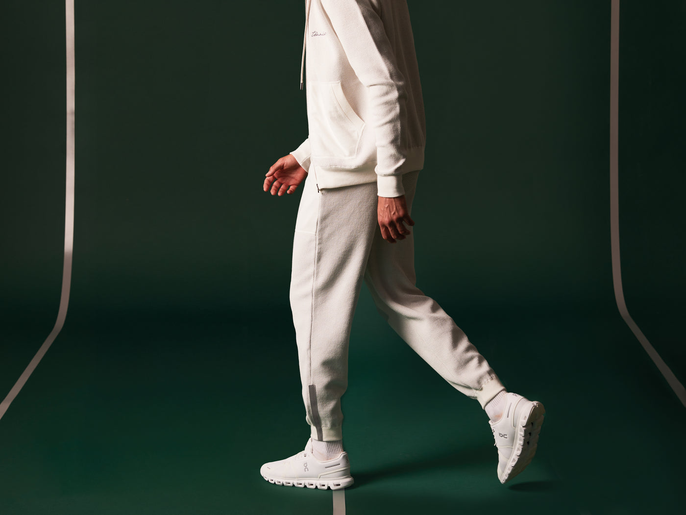 3D Knitted Jogger Long