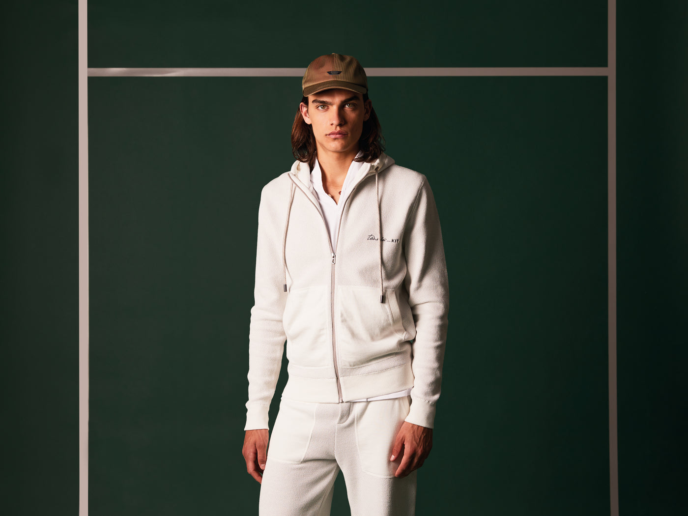 Tennis 3d Knitted Hoddie