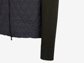 Knitted Padded Cardigan - Knitwear | Sease