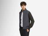 Knitted Padded Cardigan | Sease