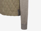 Knitted Padded Cardigan - Knitwear | Sease