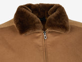 Knit Hybrid Bomber Shearling Ws | Sease