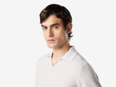 Herringbone Polo Neck - Polos and T-shirts | Sease