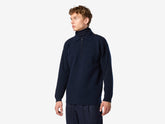 Felted Half Zip Polo - Knitwear | Sease