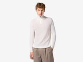 Waffle Half Zip Turtle Neck | Sease