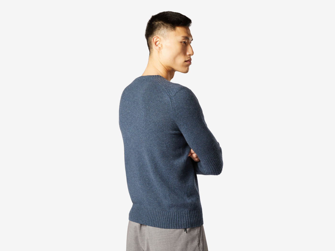 Round Neck Coarsehair