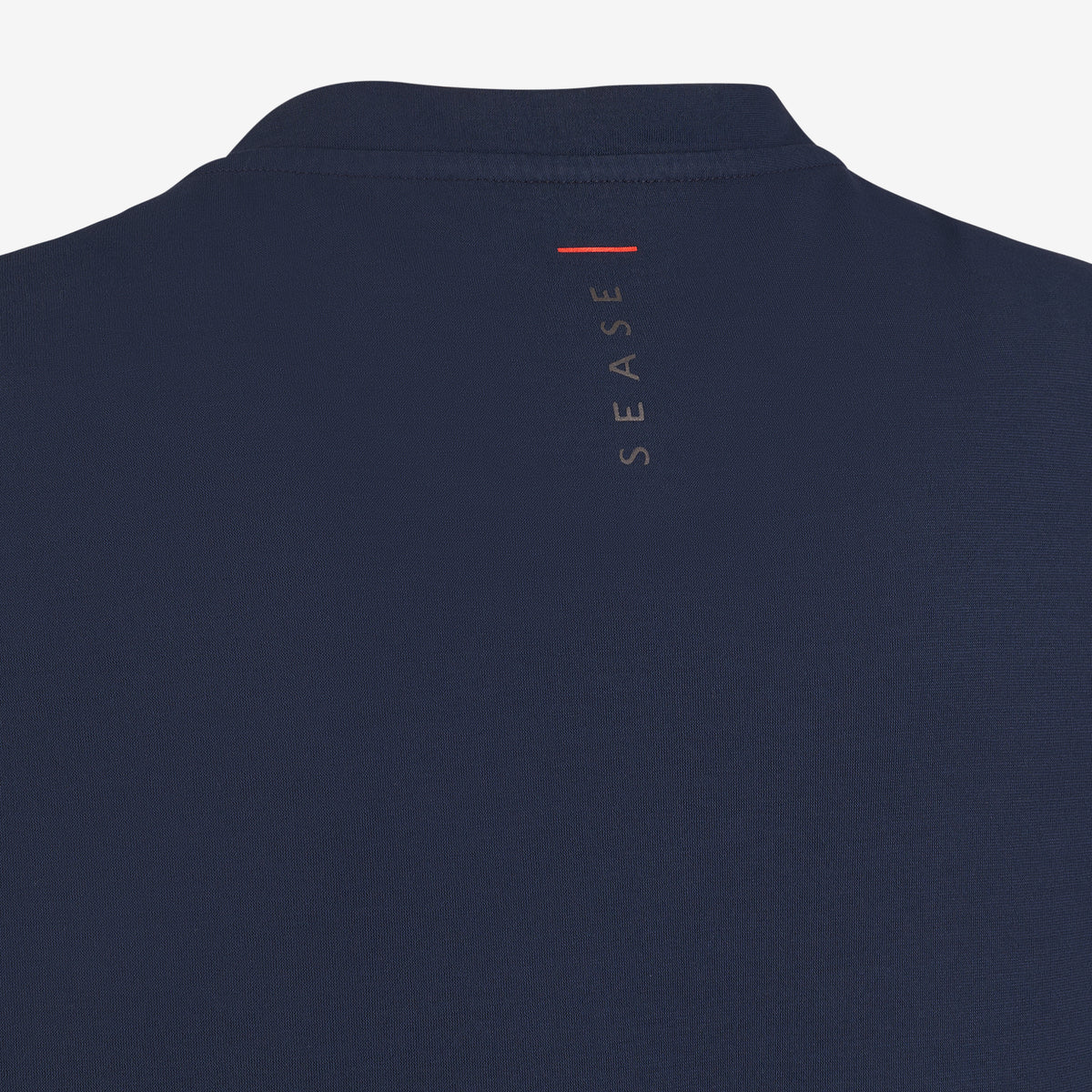 T-shirt in jersey di cotone tinto capo blu | SEASE