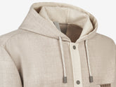 Hooded Overshirt Double | Sease