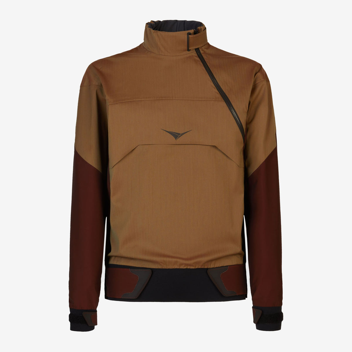 Solaro wool and bio-based nylon spraytop - brown | SEASE